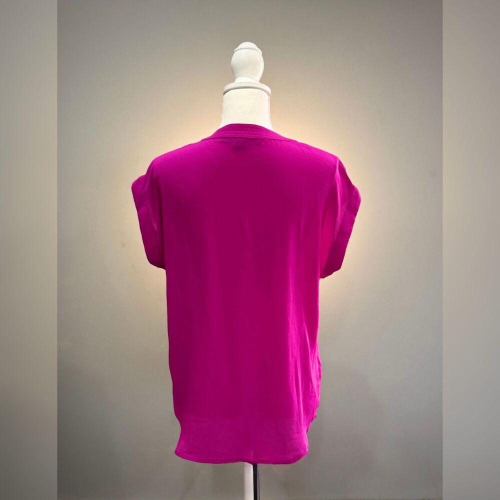 Purple Cynthia Steffe Sleeveless Boxy Fit Blouse Size M EUC - Picture 2 of 5